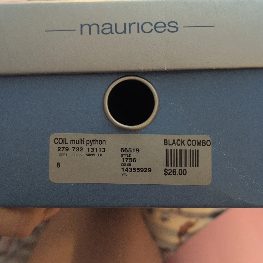 Multi Python Striped Heels - Picture 5 of 5